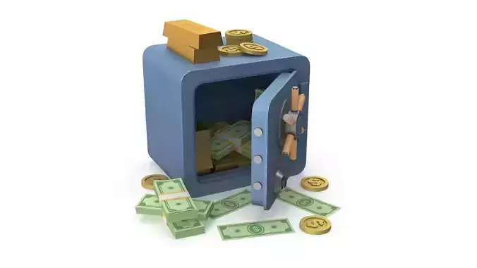 Safe and money