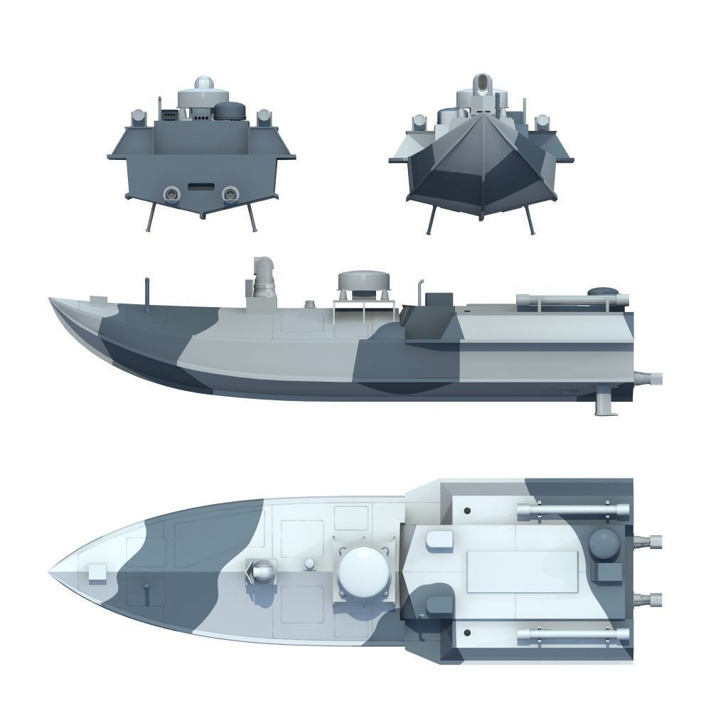 Seababy Drone 3D model_5