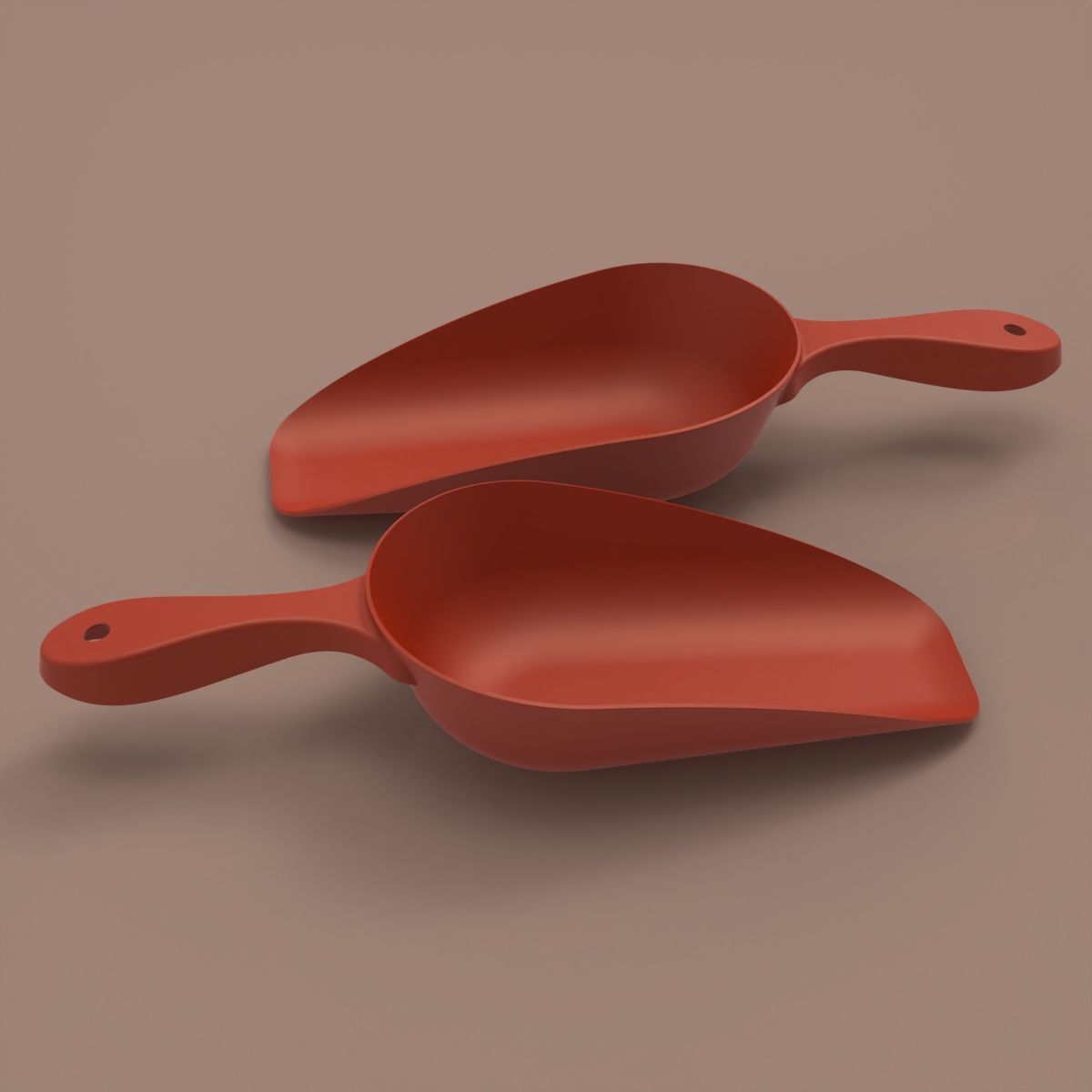 Garden Scoop 3D print model_1