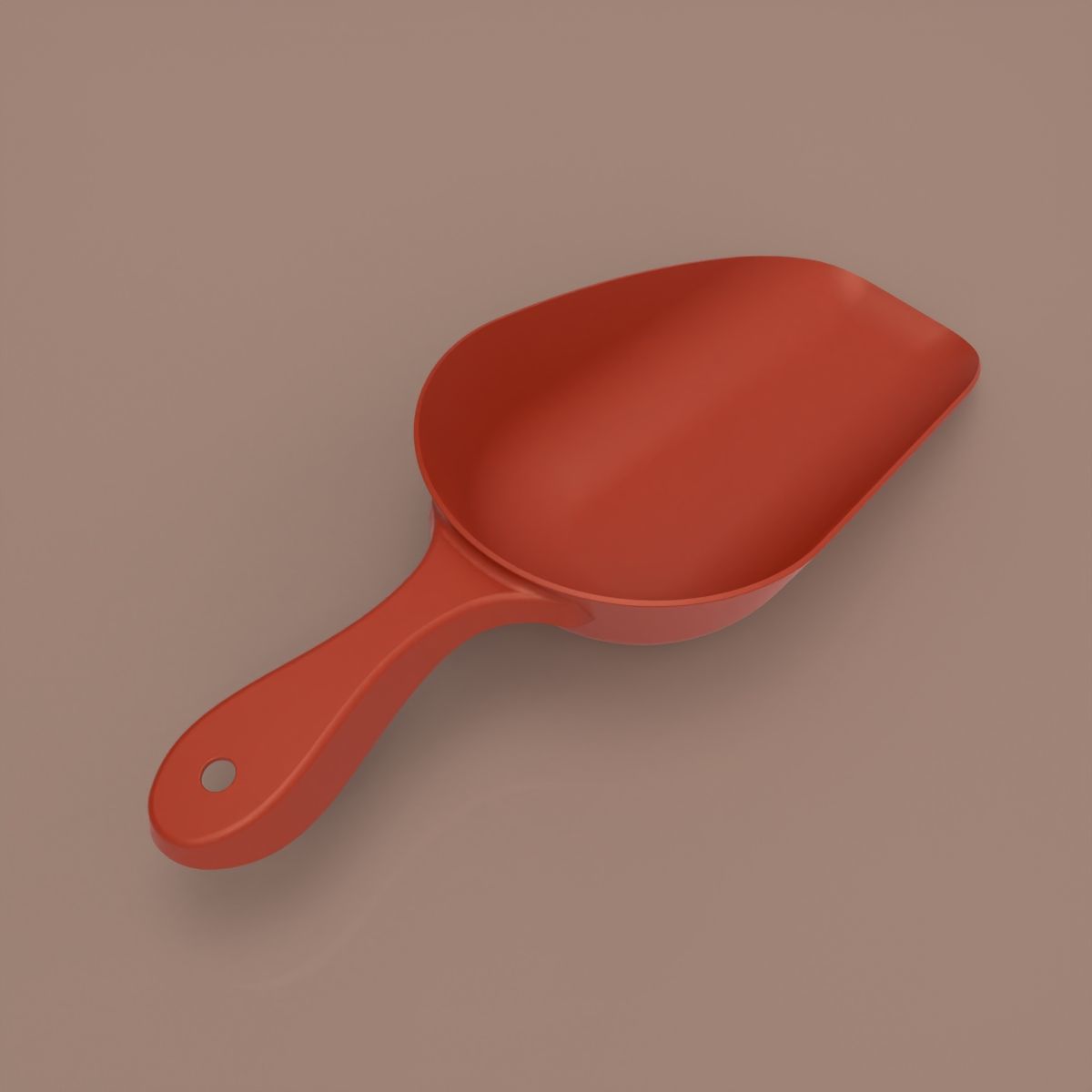 Garden Scoop 3D print model_2