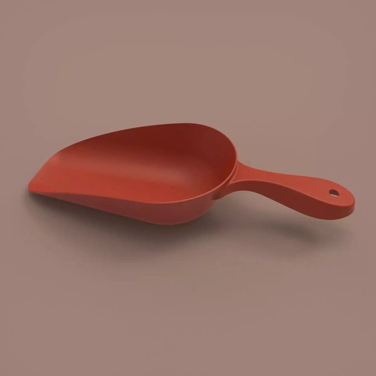 Garden Scoop 3D print model_0
