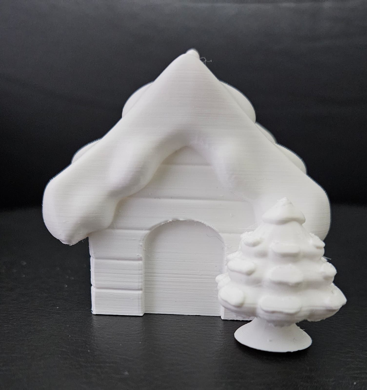 House Snow 3D print model_11