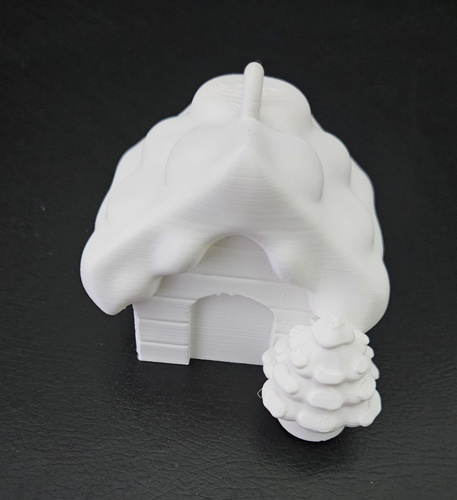 House Snow 3D print model_12