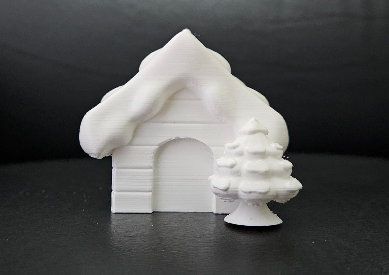House Snow 3D print model_4