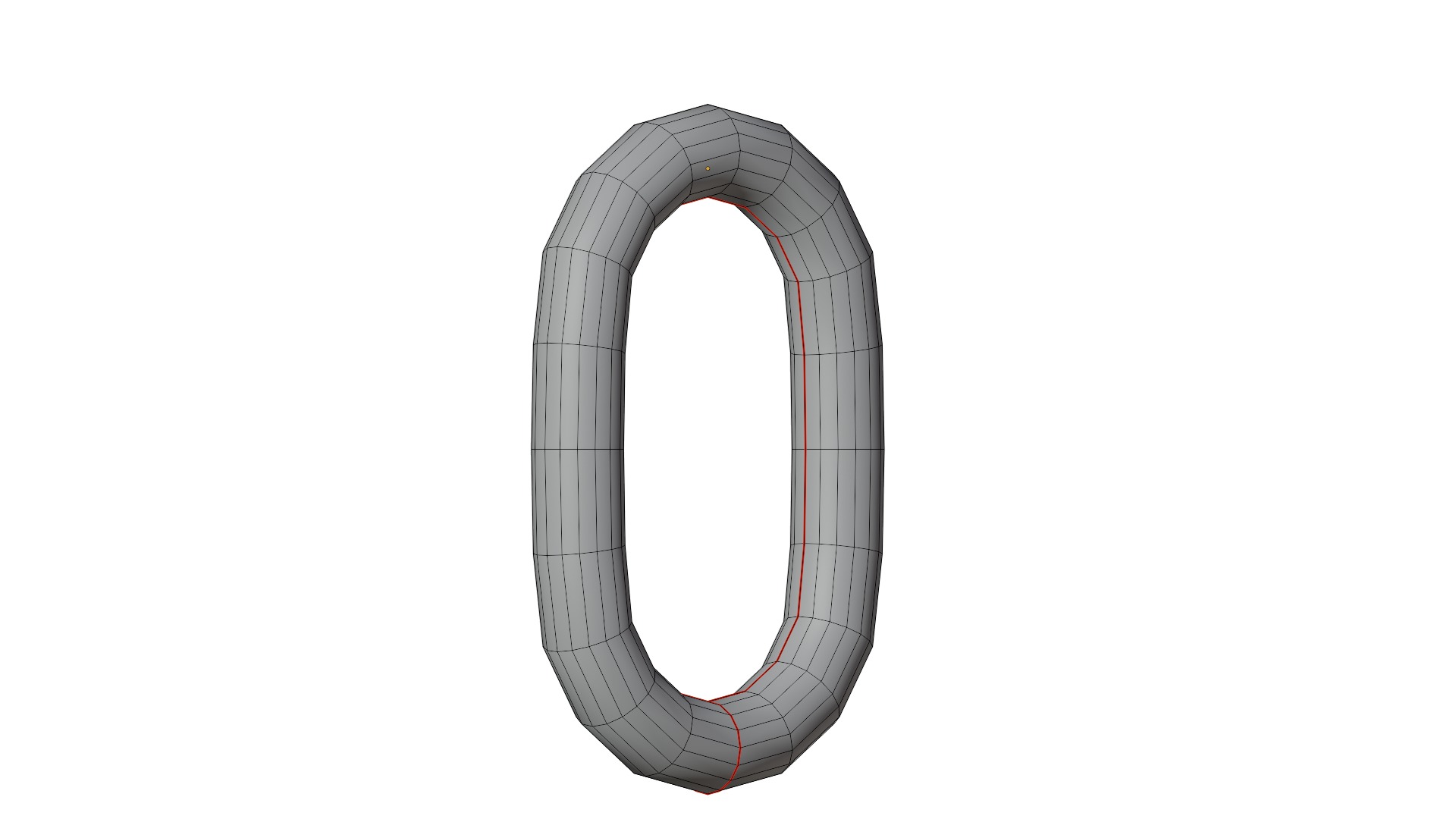 Chains with bones Low-poly 3D model_3