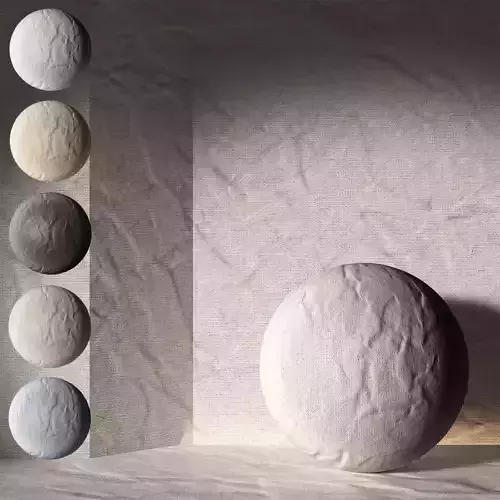4K Seamless PBR crinkled fabric Textures and material