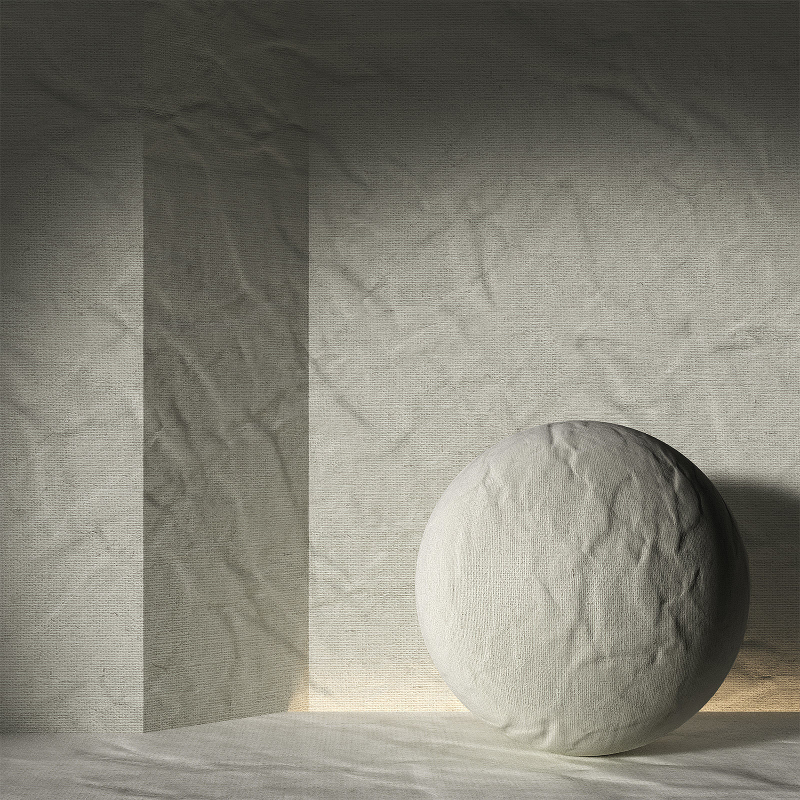 4K Seamless PBR crinkled fabric Textures and material Texture_5