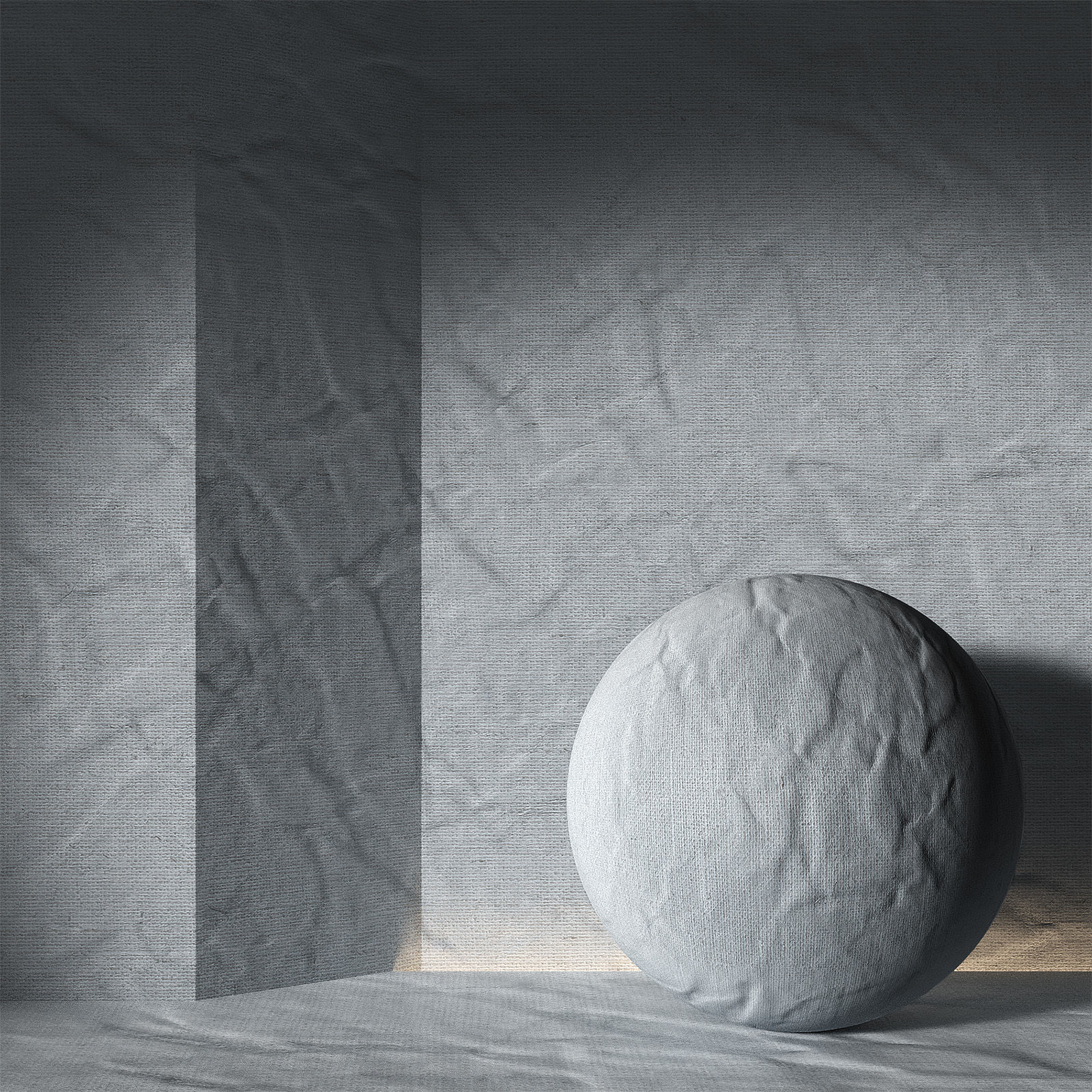 4K Seamless PBR crinkled fabric Textures and material Texture_6