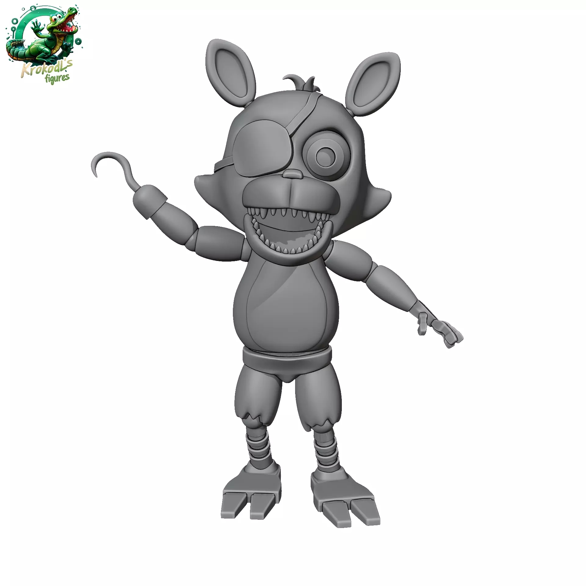 Adventure Foxy 3D print model_0