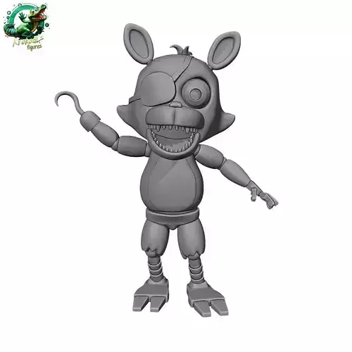 Adventure Foxy 3D print model