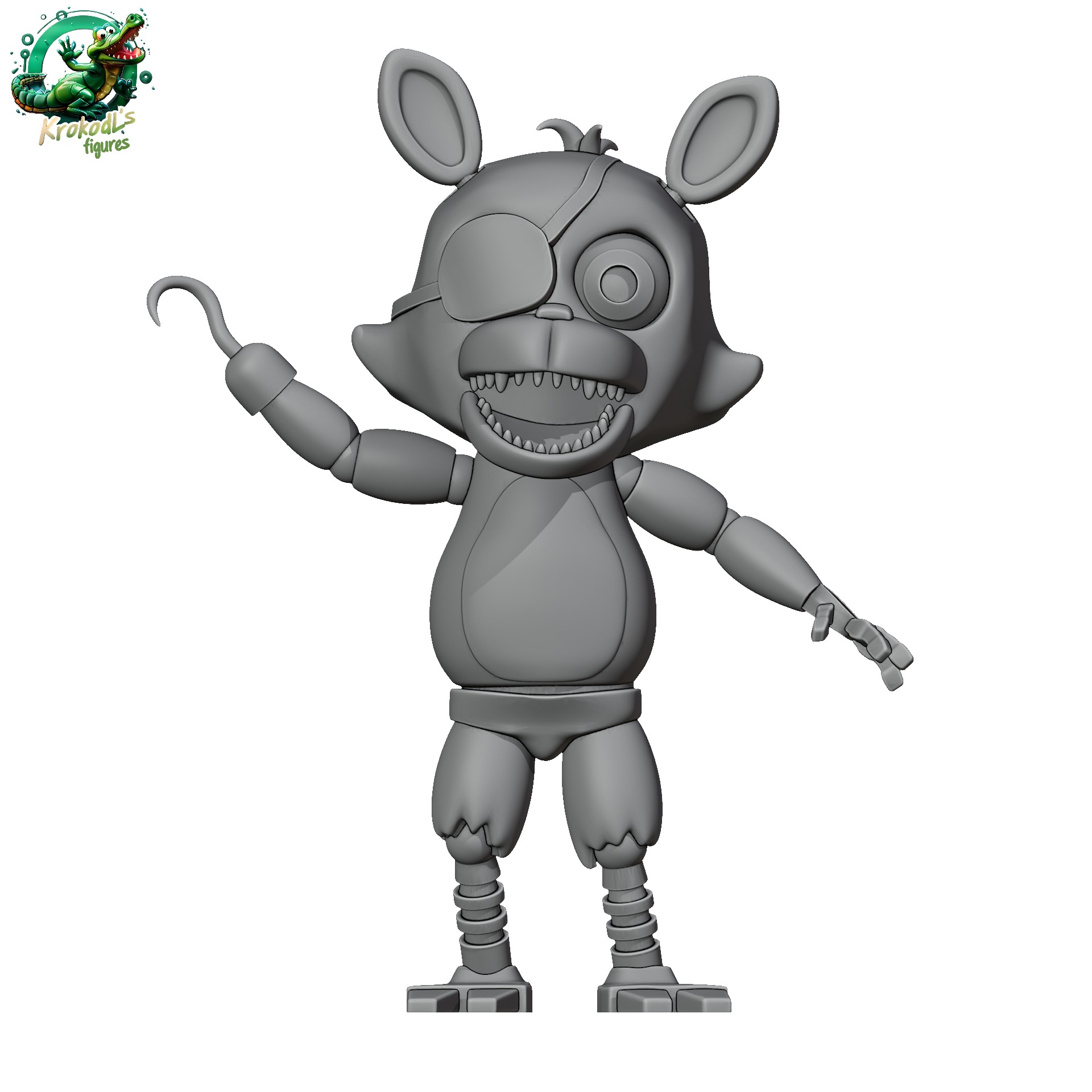 Adventure Foxy 3D print model_6