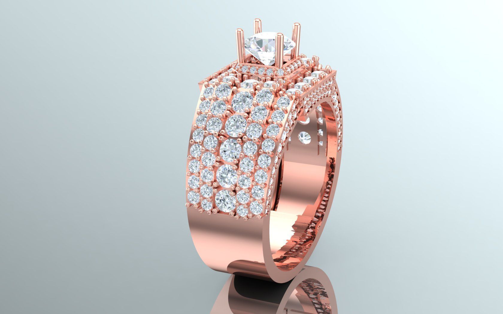 Ring Men 003 3D print model_5