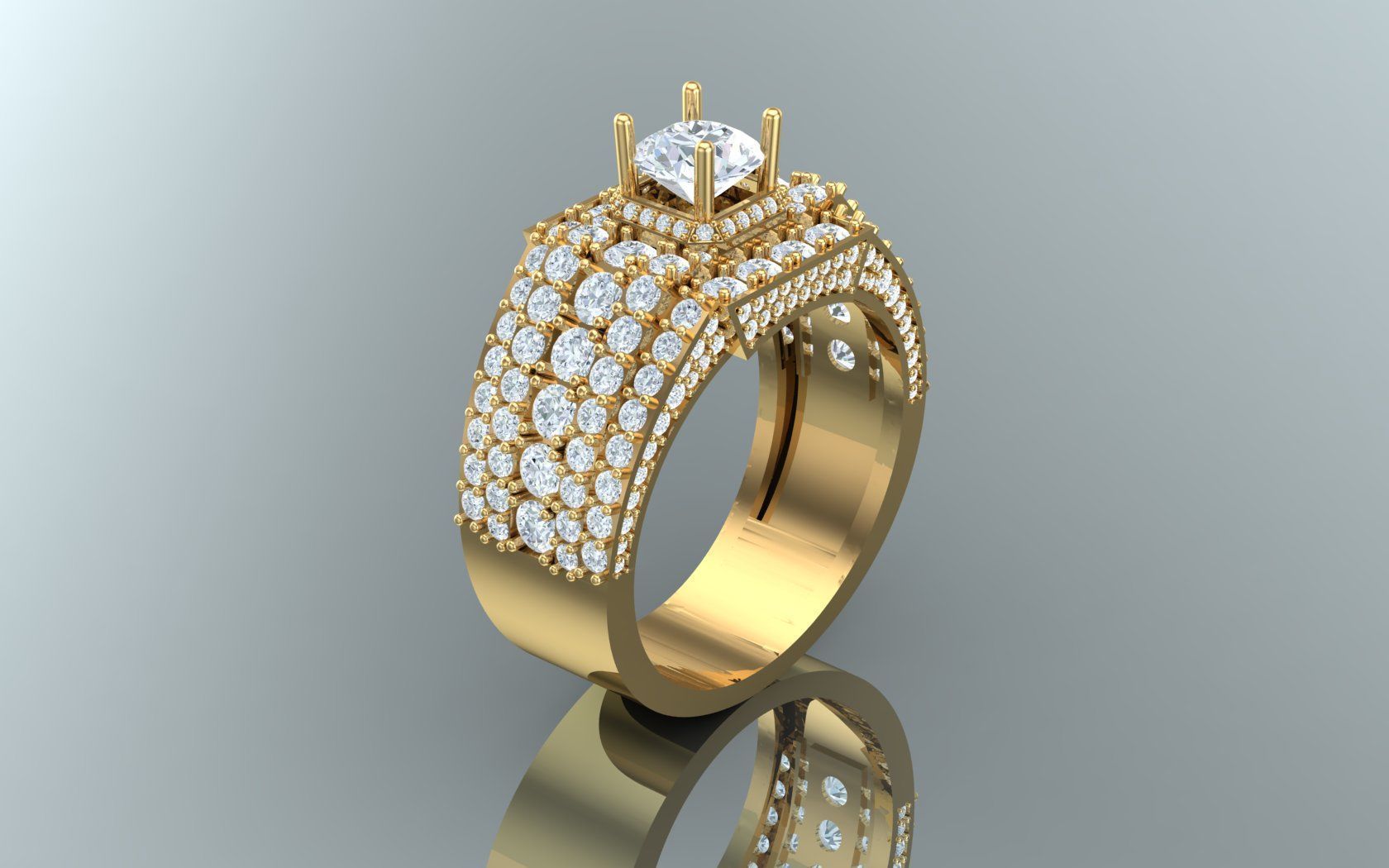 Ring Men 003 3D print model_2