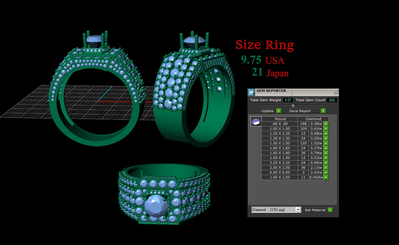 Ring Men 003 3D print model_1