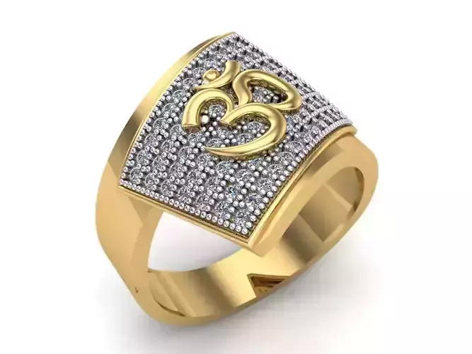 Om Bypass Ring - 210908