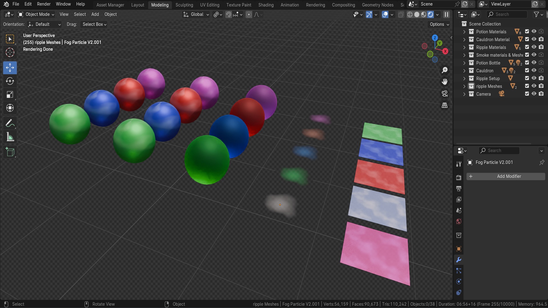 Blender Geometry Node Fire Animation Complete Guide 3D model_8