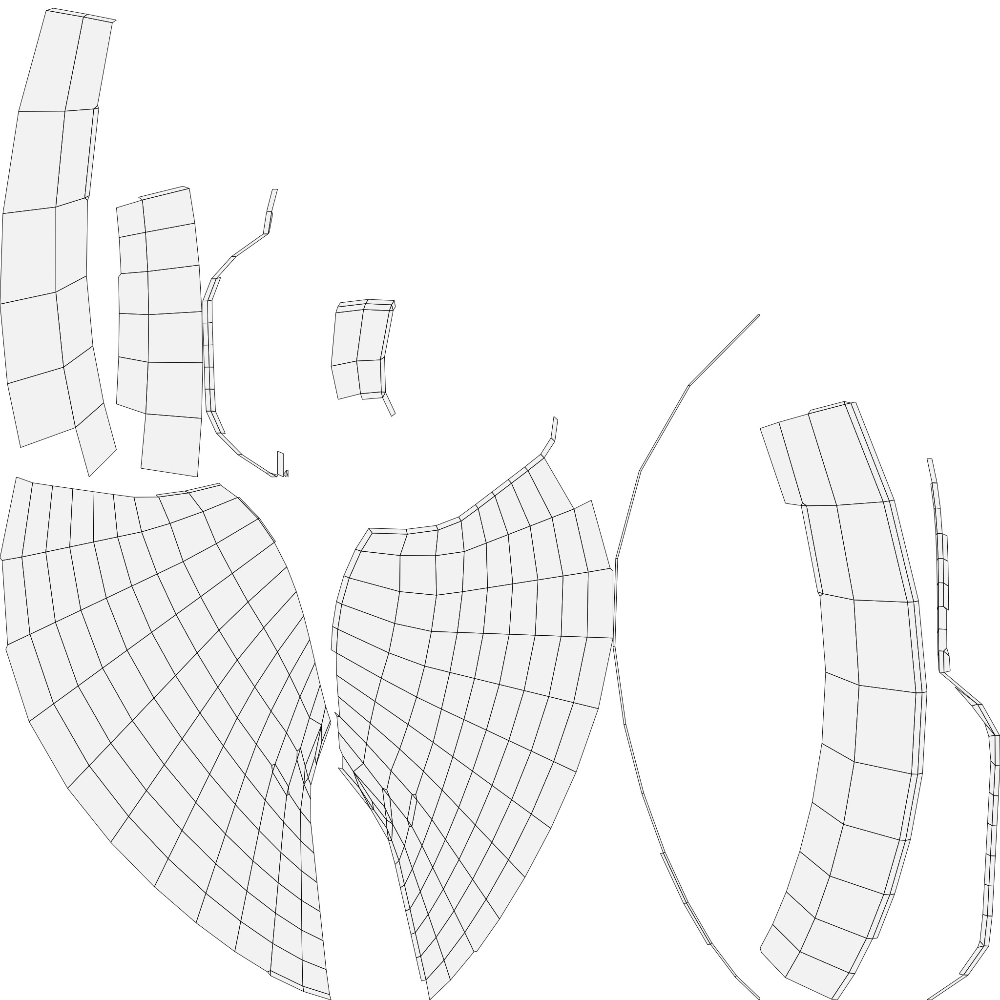 Giant Robot Crab Low-poly 3D model_4