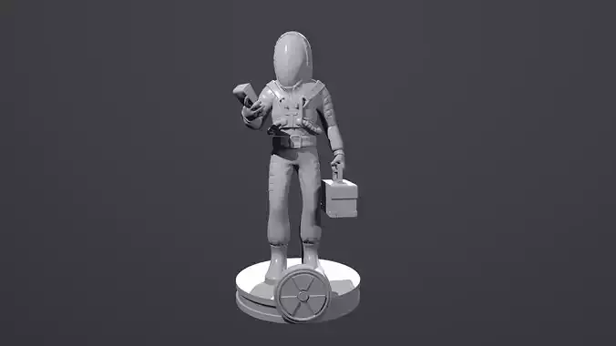 Chibi Artifact Researcher 3D print model