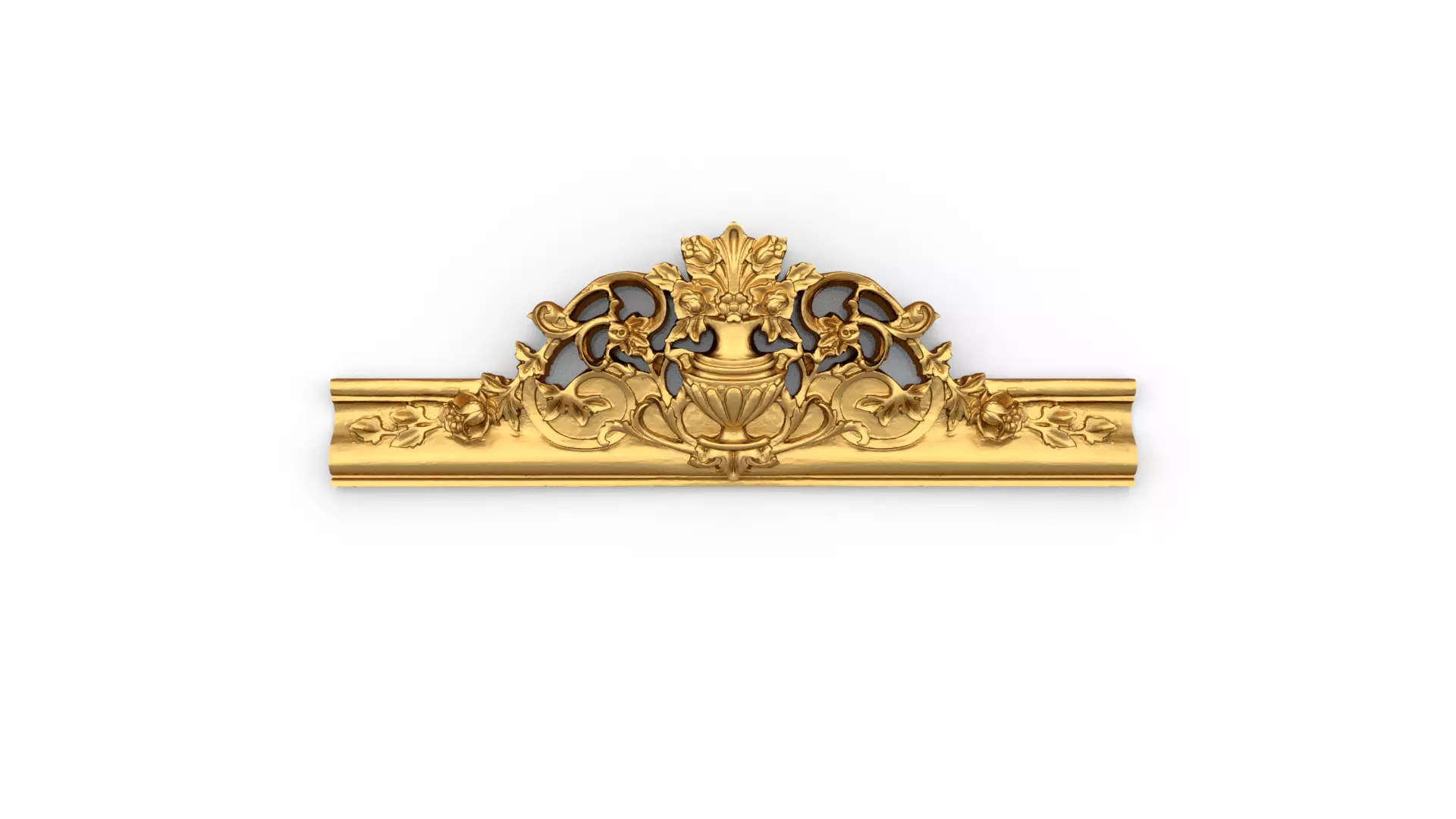 Classic decor ornament carved 06 3D model_0