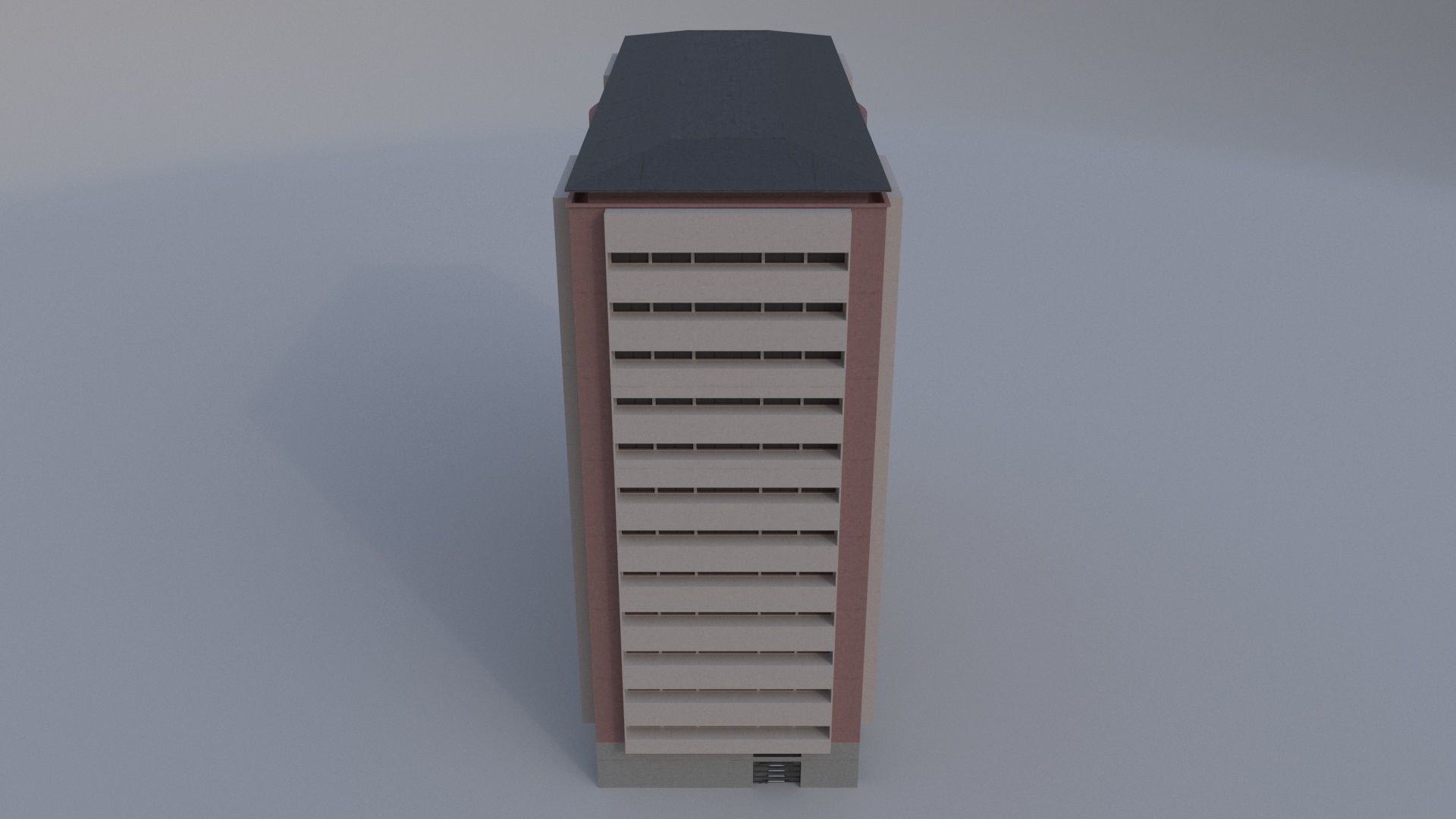 BuildingGenericB 3D model_2