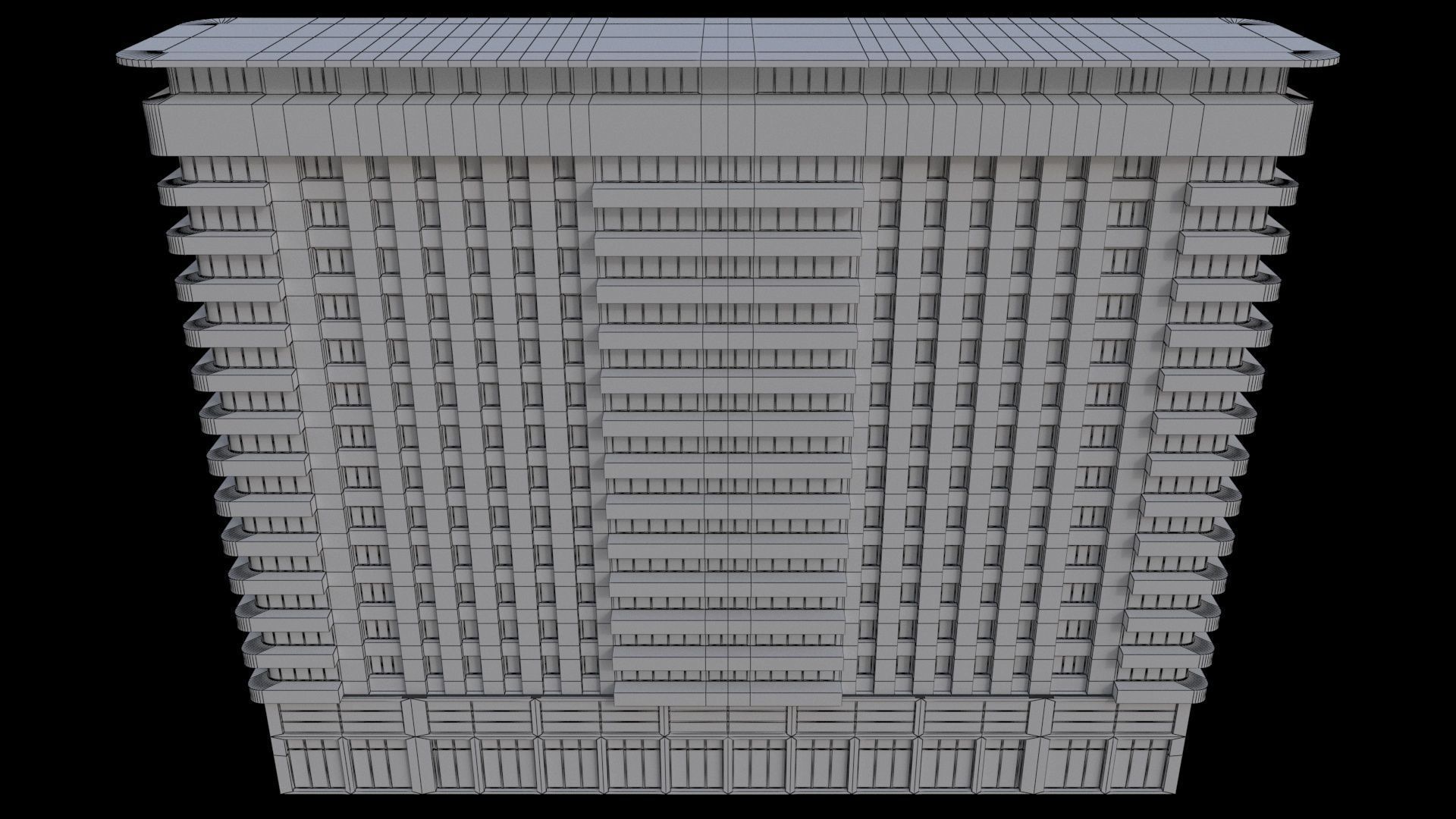 BuildingGenericC 3D model_7