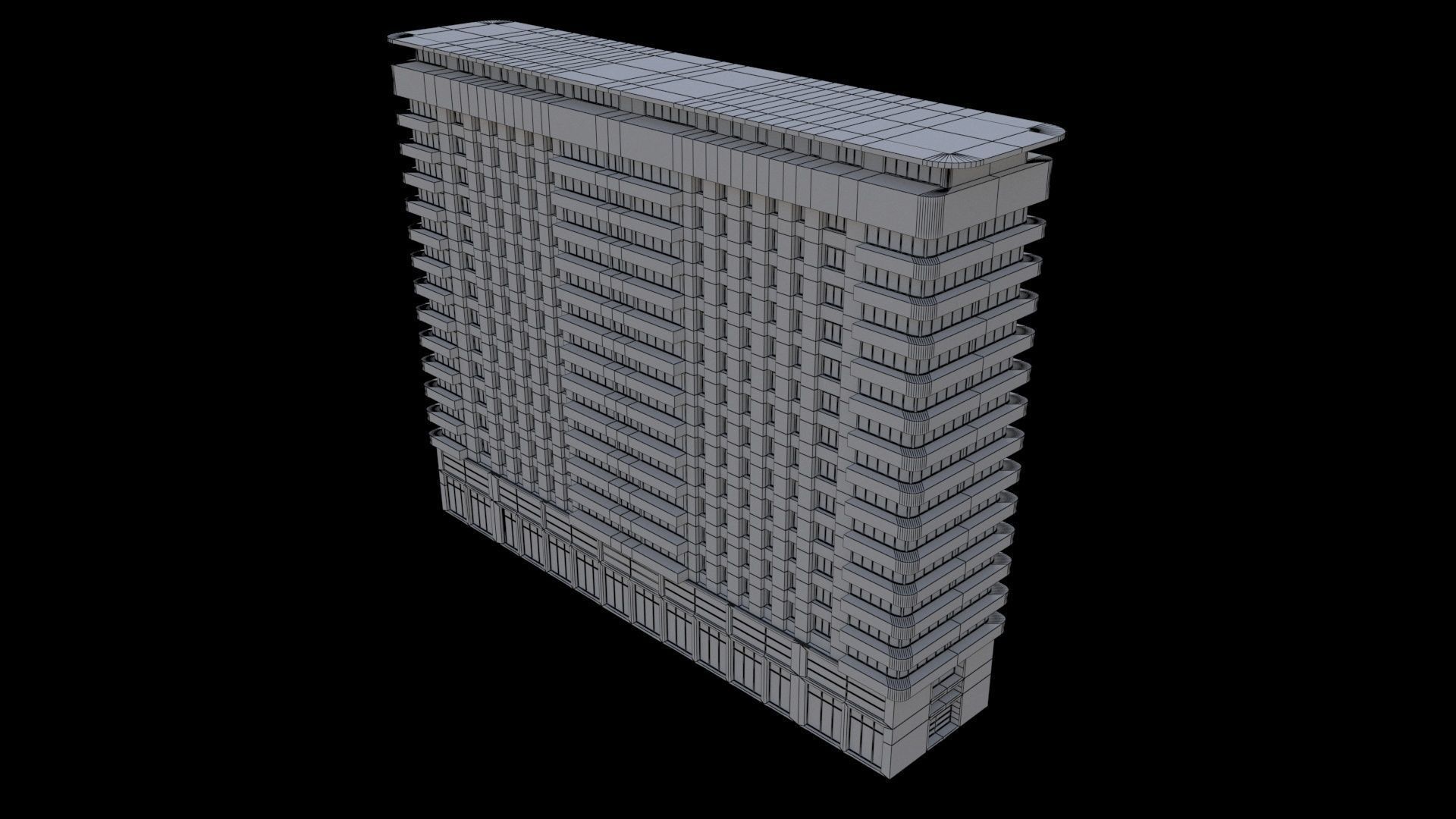 BuildingGenericC 3D model_5