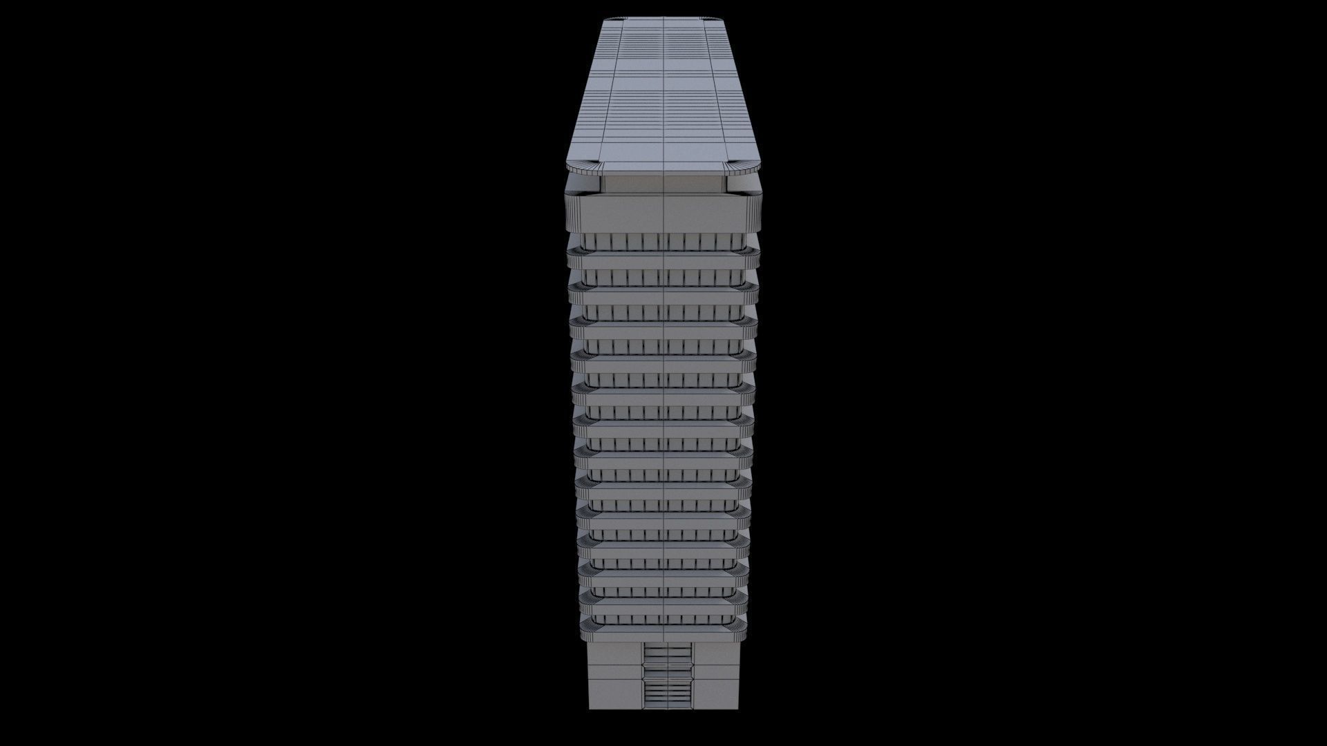 BuildingGenericC 3D model_6