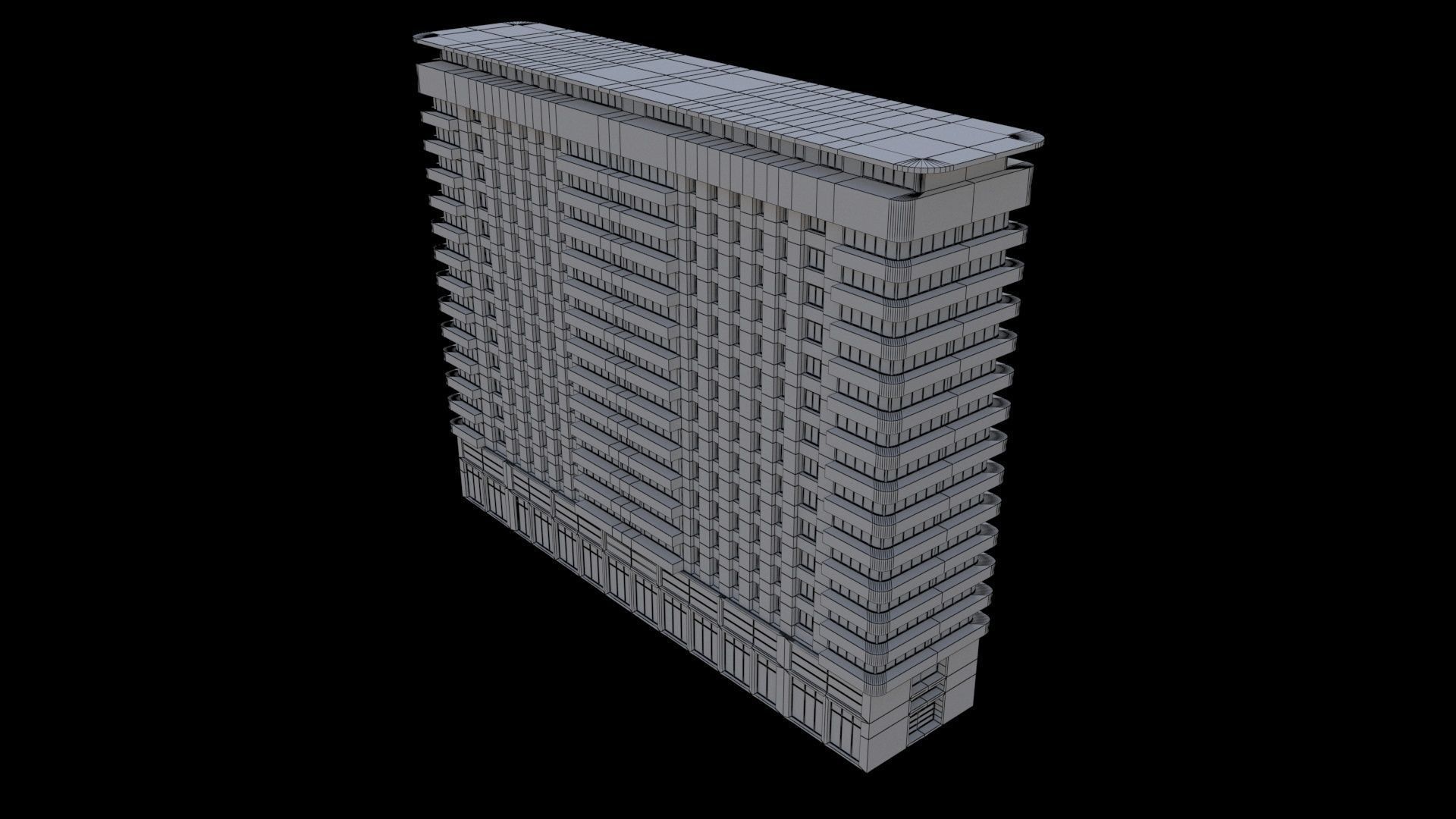 BuildingGenericD 3D model_5