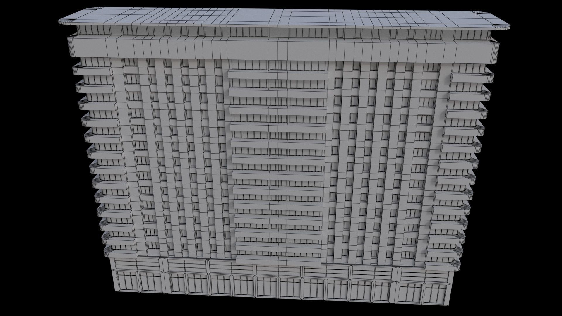 BuildingGenericD 3D model_7