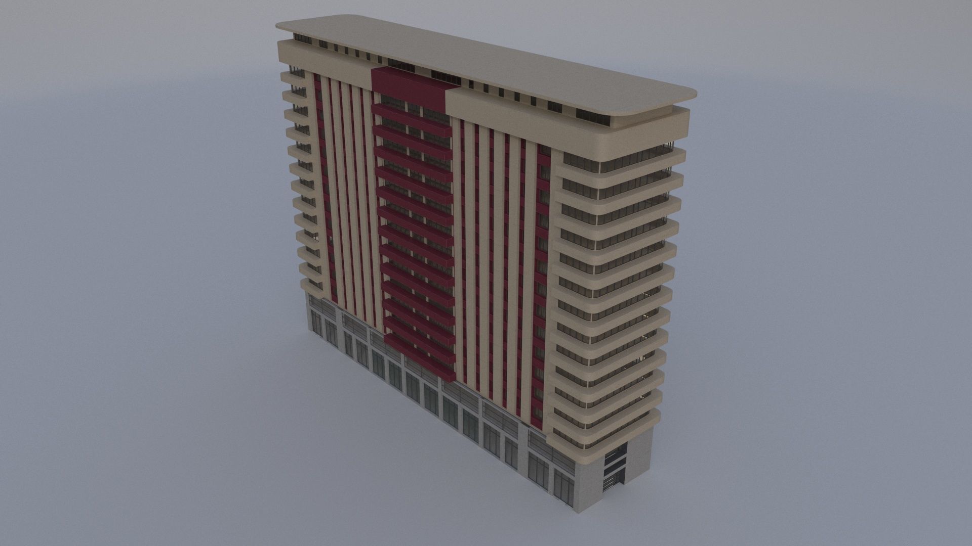 BuildingGenericD 3D model_3