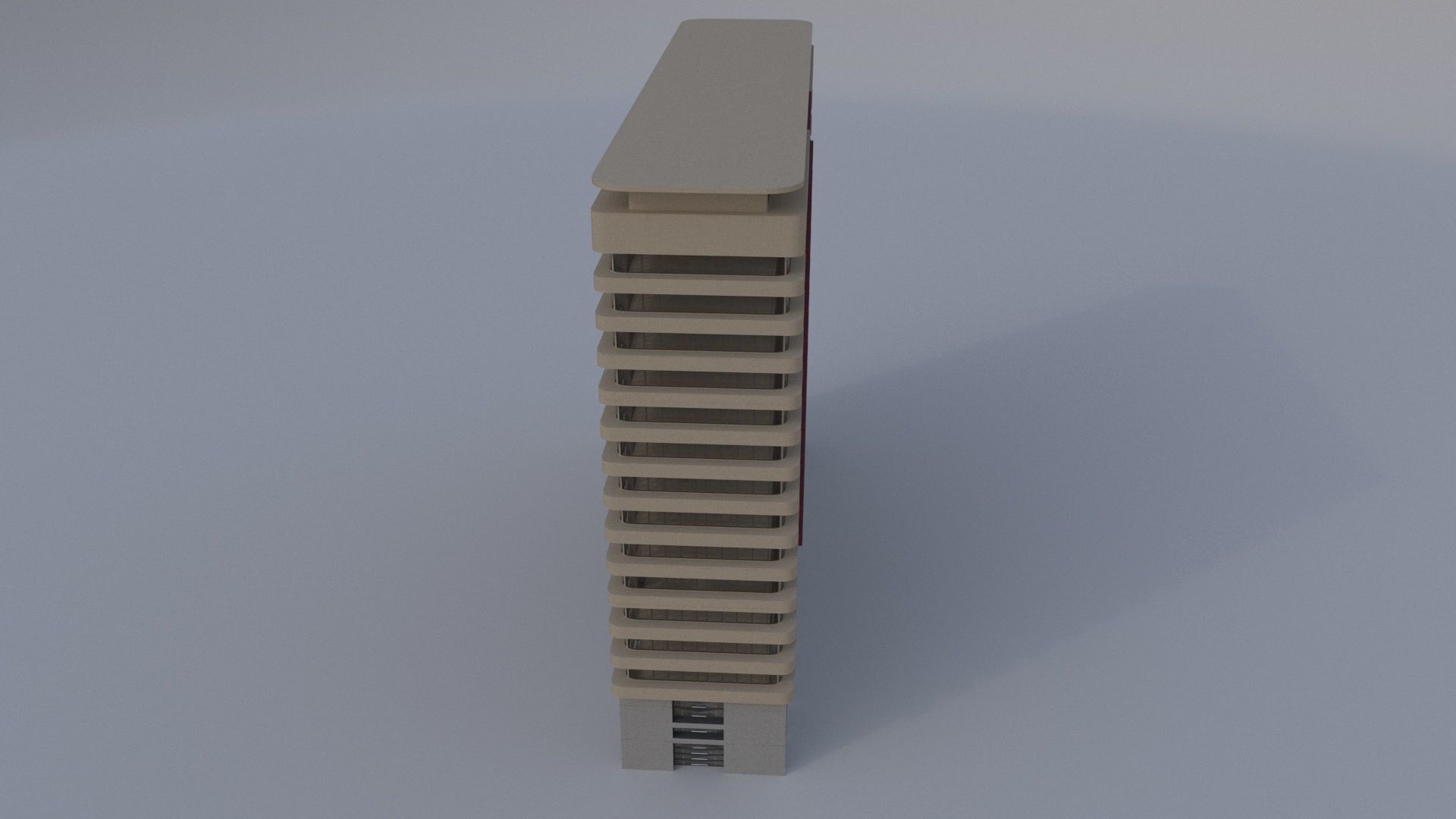 BuildingGenericD 3D model_4