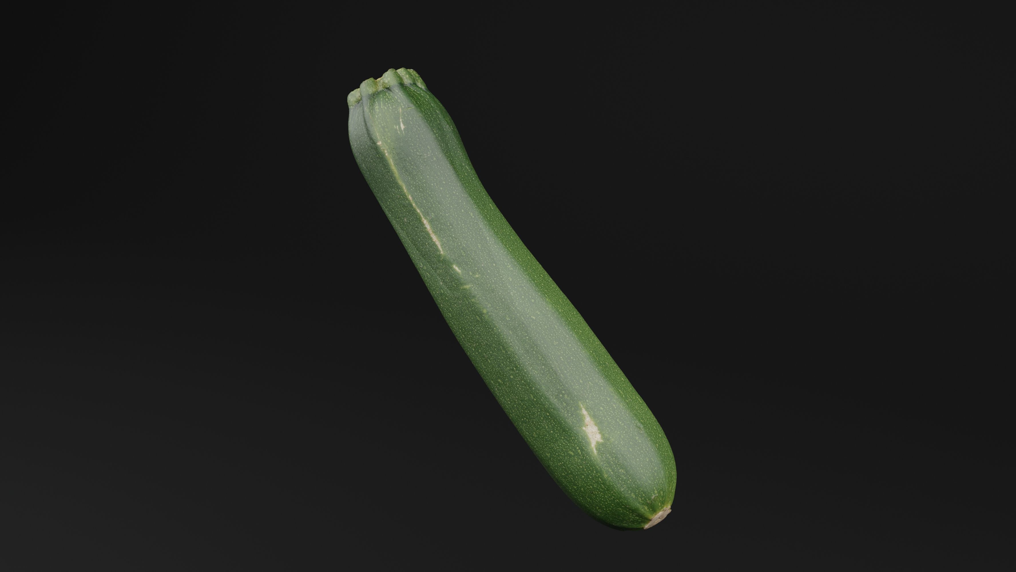 Courgette 2 3D model_4