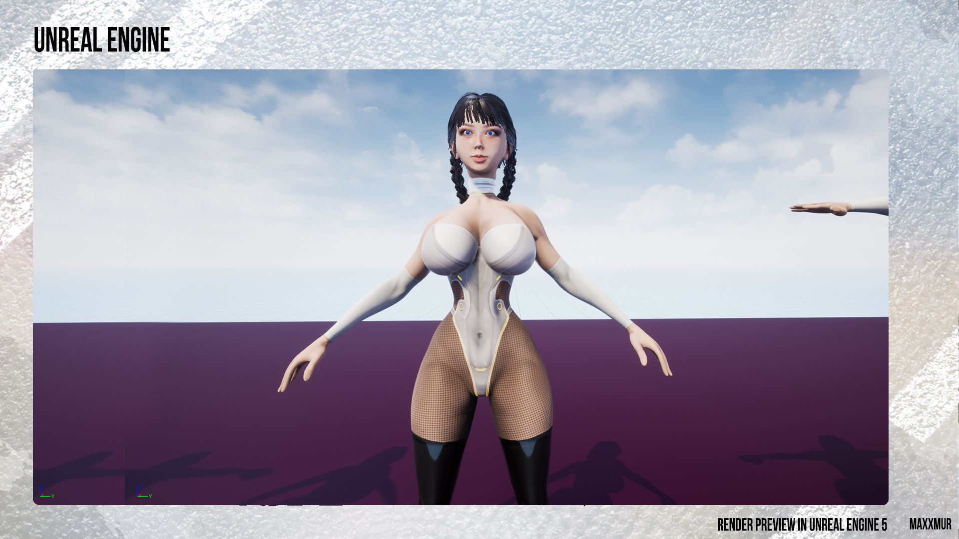 Sweet Bunny and Hyper Bunny Mini Pack Low-poly 3D model_20