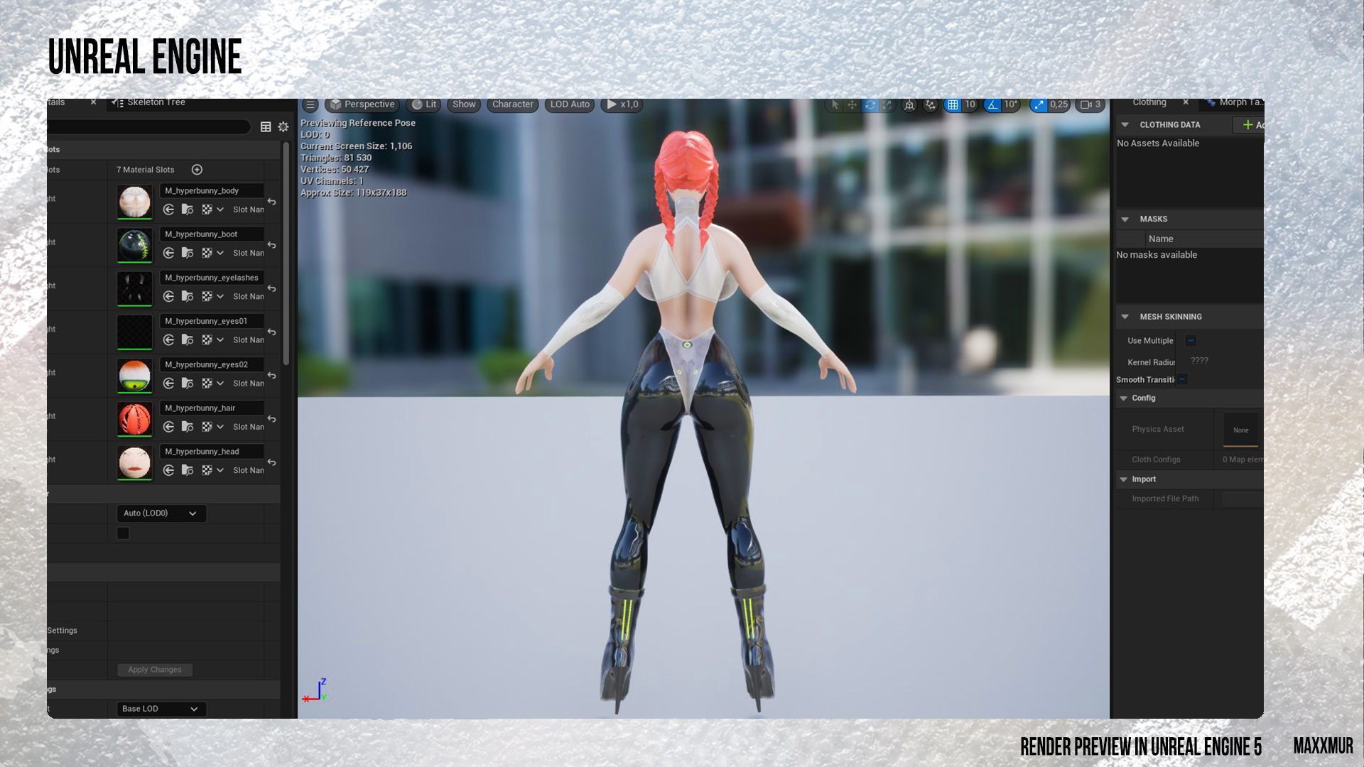 Sweet Bunny and Hyper Bunny Mini Pack Low-poly 3D model_32