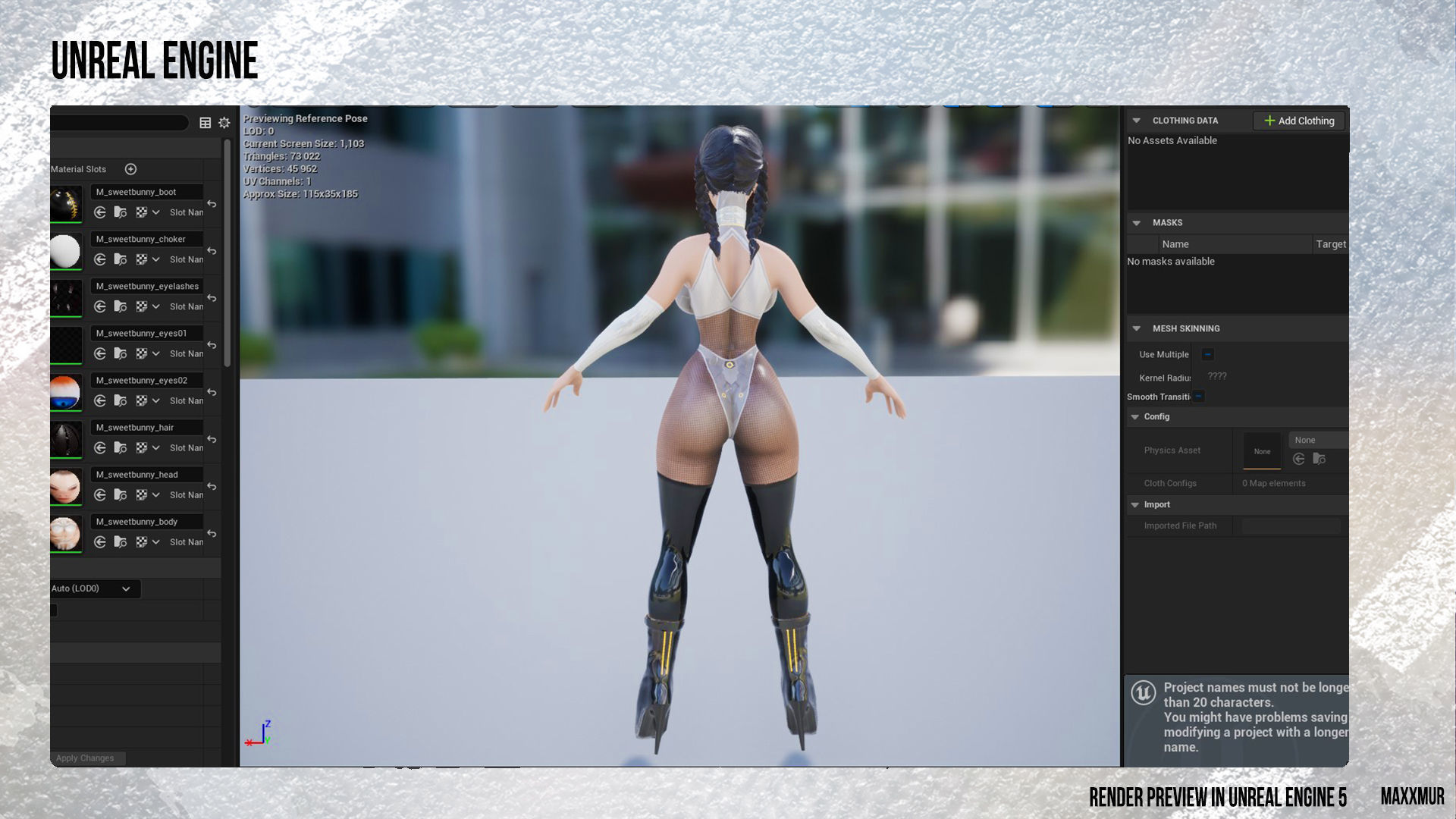 Sweet Bunny and Hyper Bunny Mini Pack Low-poly 3D model_25