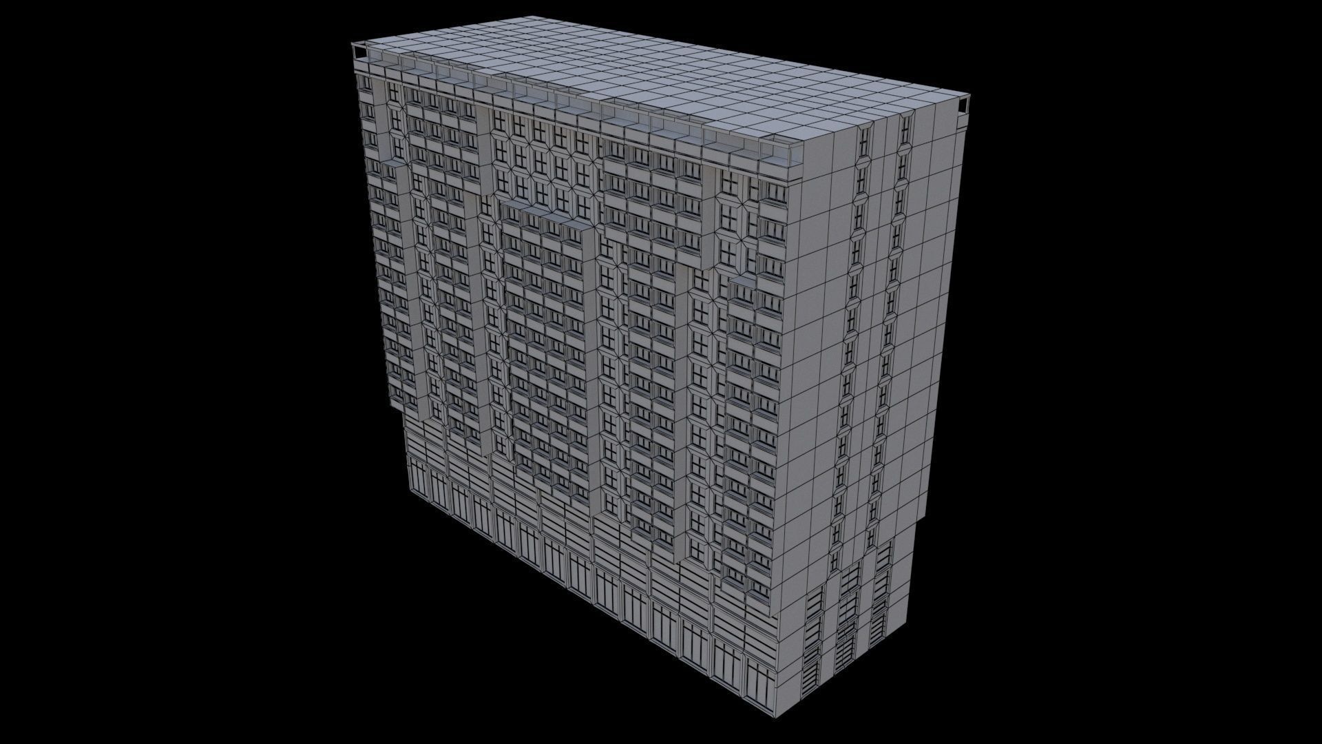 BuildingGenericF 3D model_5