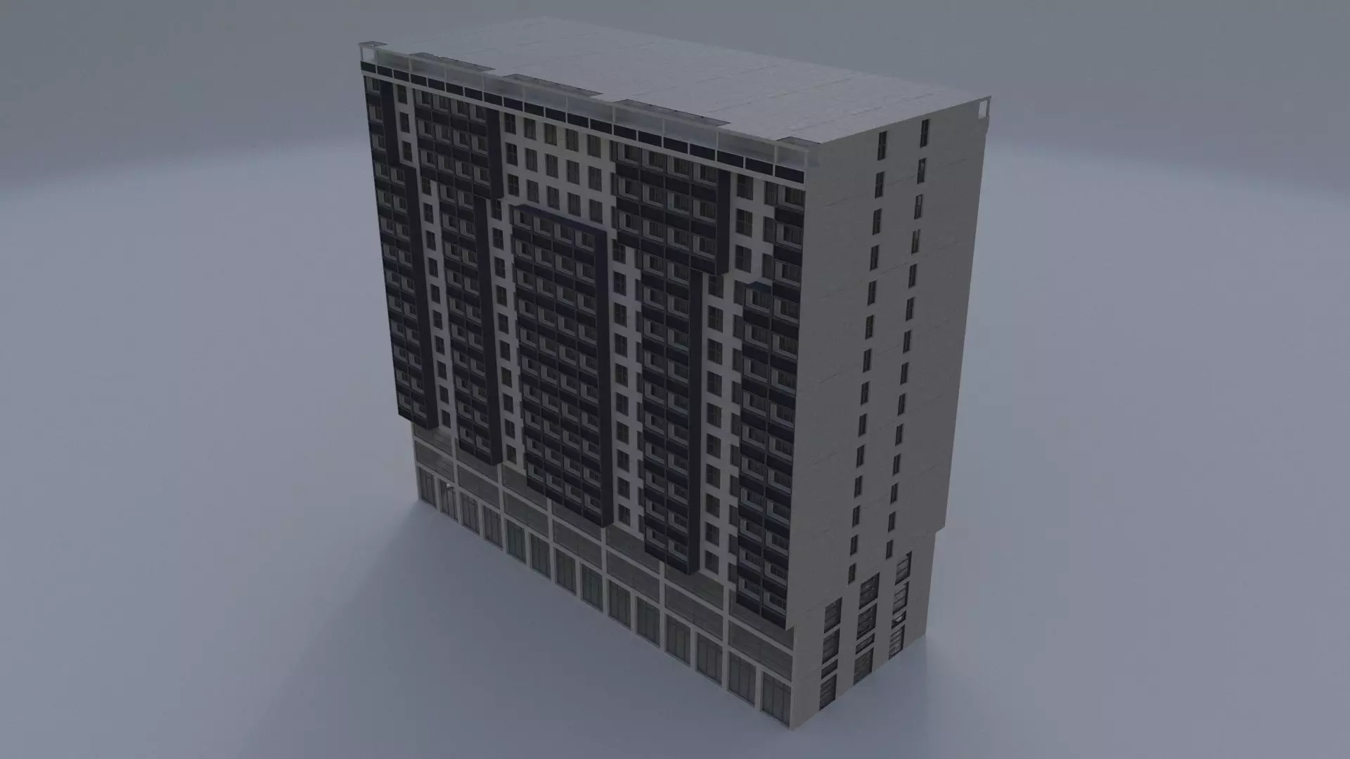 BuildingGenericF 3D model_0