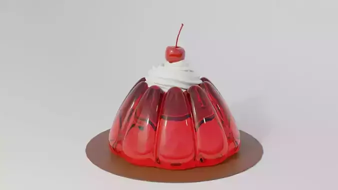 Red Jelly and Violet Jelly on blender