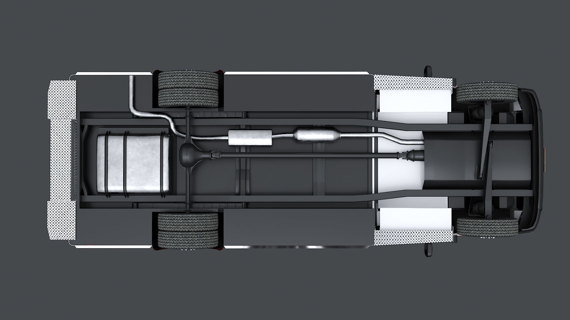 Ambulance FDNY 2010 Low-poly 3D model_27