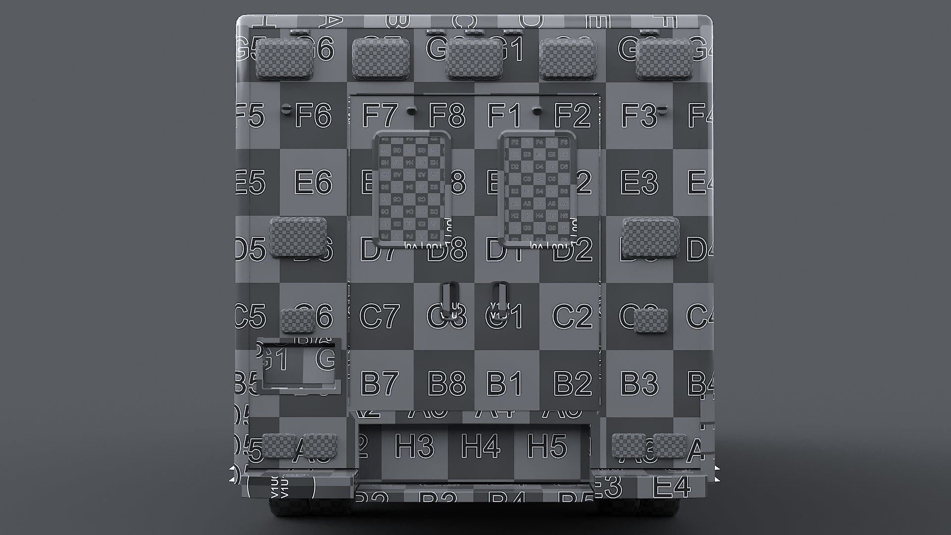 Ambulance FDNY 2010 Low-poly 3D model_33