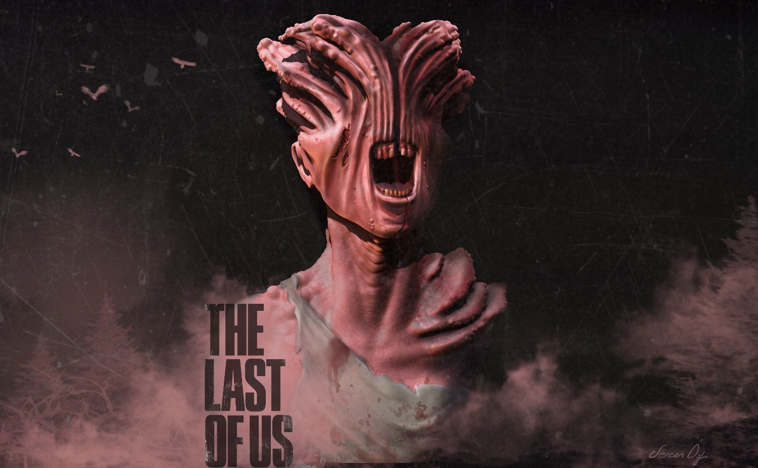 The Last of Us - Clicker Bust 3D print model_7