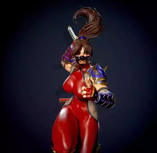 Taki with NSFW 3D print model