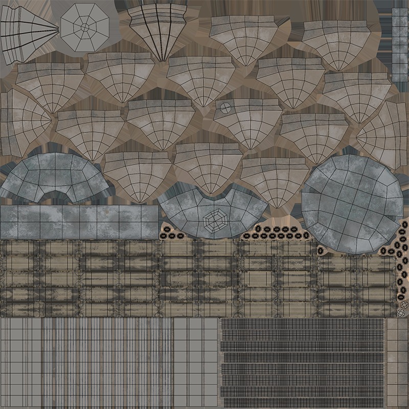 Flailing Spike Rigged 3D model_7