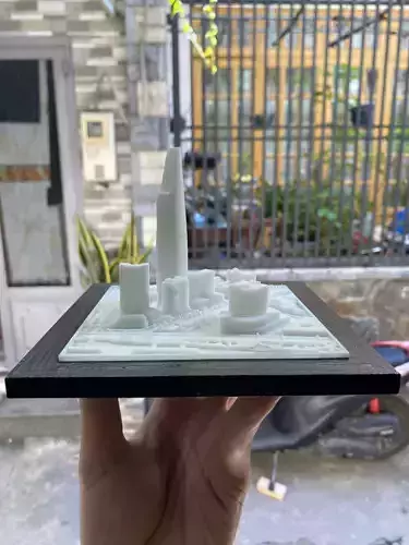 BITEXCO TOWER  HO CHI MINH CITY CITY FRAMES VIET NAM 3D Print 