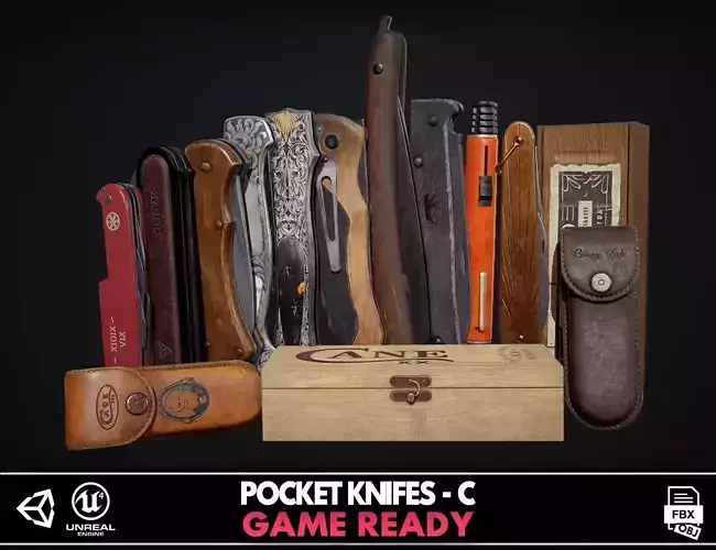Pocket Knifes Collection - C