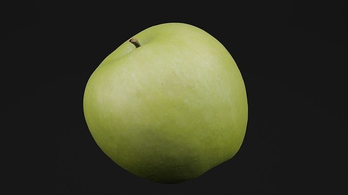 Green Apple 3D model