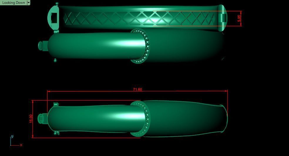 26-8 grams bracelet 3D print model_5