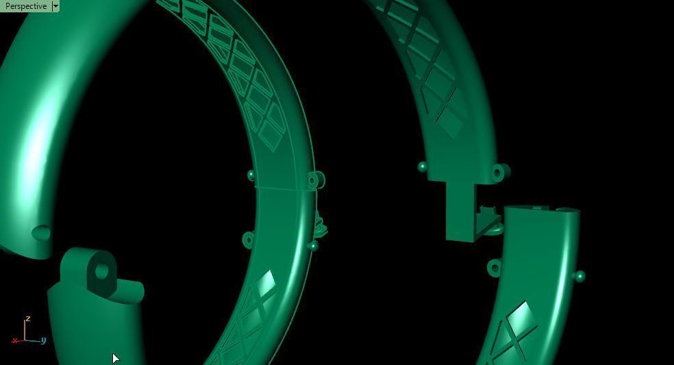 26-8 grams bracelet 3D print model_4