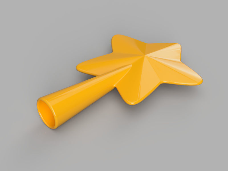 Christmas Tree Star Free 3D print model_1