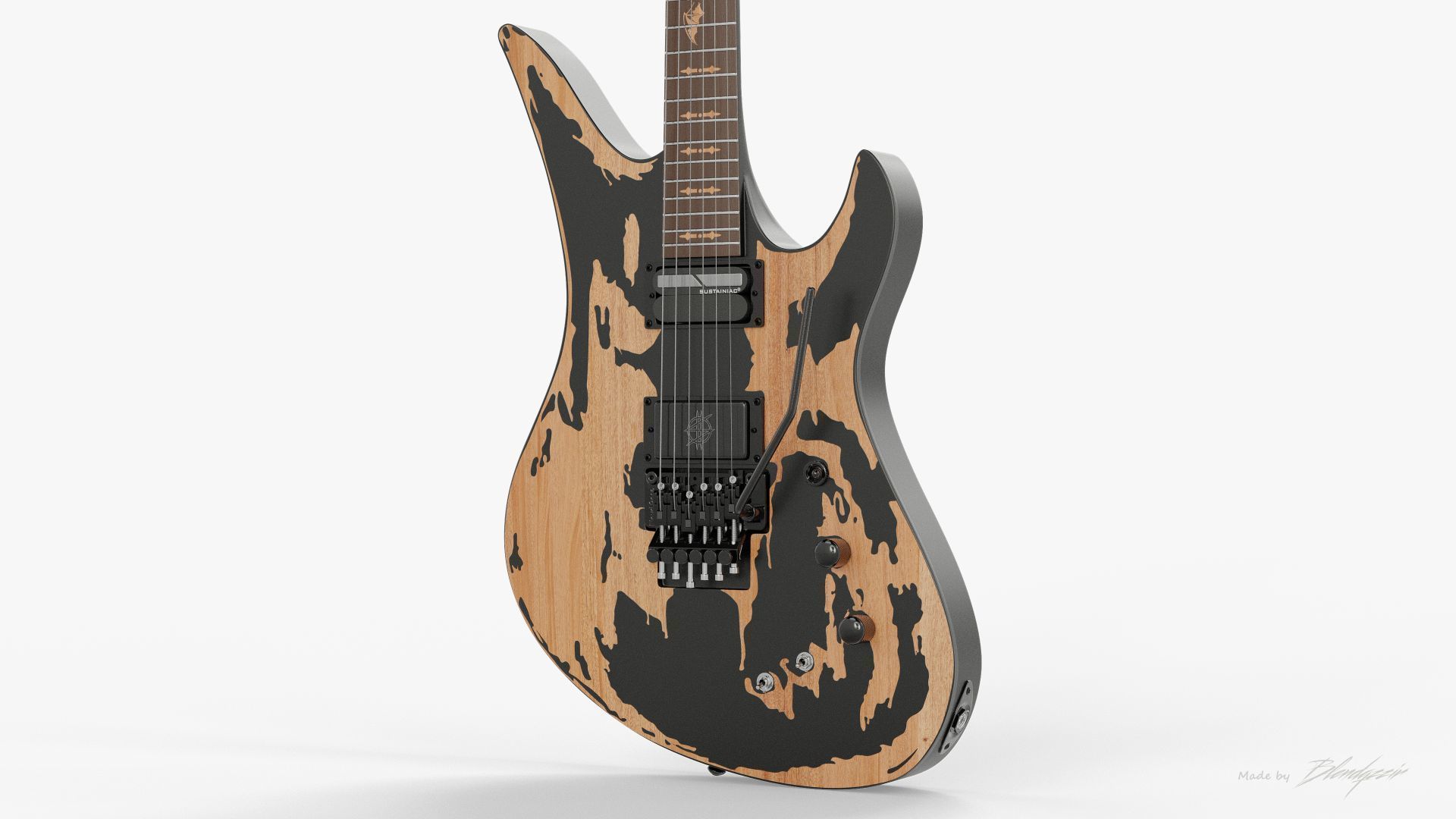 SCHETCER SYNYSTER CUSTOM S RELIC 3D model_2